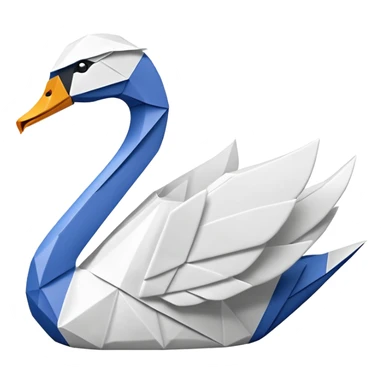 Origami swan like Prison Break version which Michel Scolfild made one. sticker