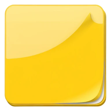 Post it note stationary  sticker