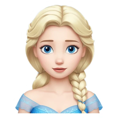 elsa frozen disney sticker