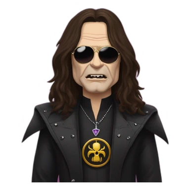 ozzy osbourne the prince of darkness sticker