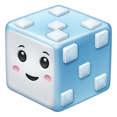 sugar cube sticker