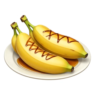 Banana-chicken sticker