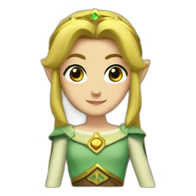 Princess Zelda sticker