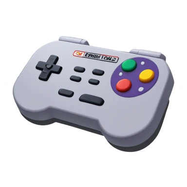 Super nes controller sticker
