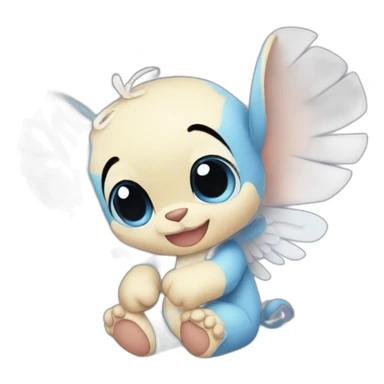 Stitch câlin a angel sticker