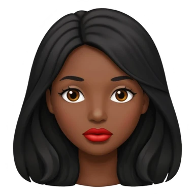 femlae with big lips more big mroe more more big  sticker