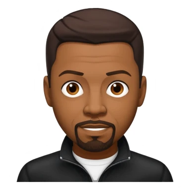 Keith Sweat (b.1961) with dark brown hair sticker