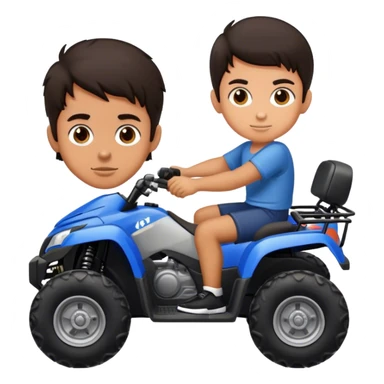 bad boy on atv sticker