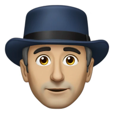 Éric Zemmour avec un chapeau de napoléon  sticker