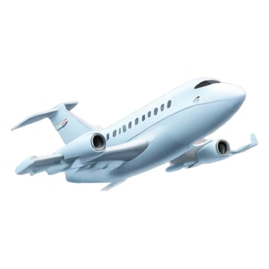 jet plane with vapor trails sticker