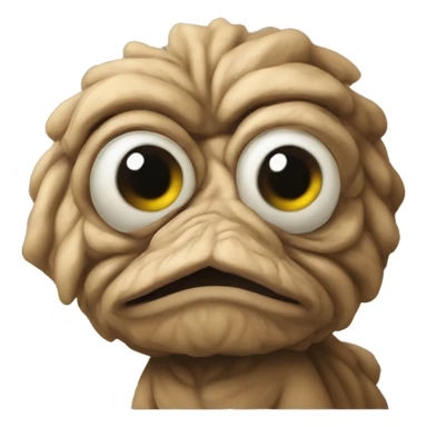 wrinkled coquí sticker