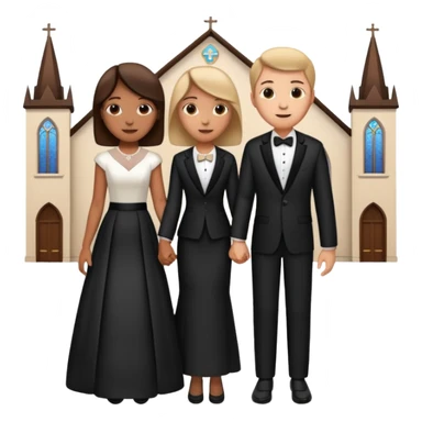 church marriage sticker