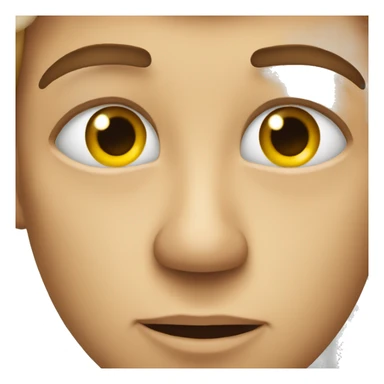 Eyes looking ti the right sticker