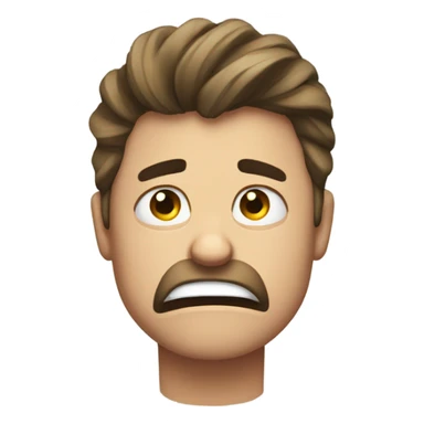 me crying angrily sticker