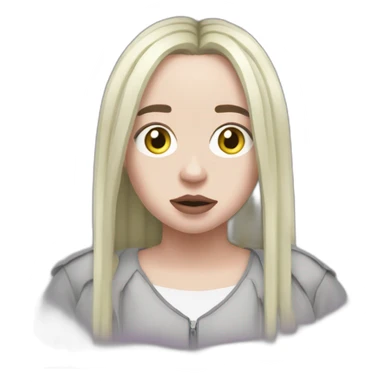 Billie eilish chanteuse 2018 sticker