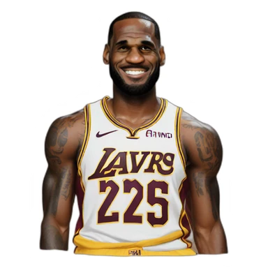 Lebron jams sticker