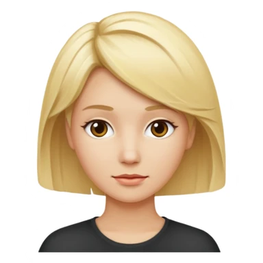 Blonde kurze Haare, leicht durchtrainiert sticker