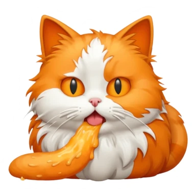 GATITO VOMITANDO sticker