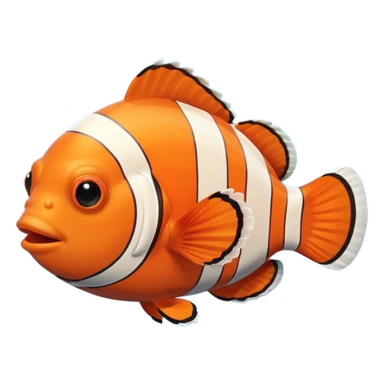 clown fish sticker
