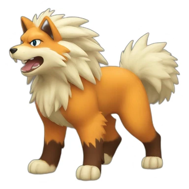 Arcanine sticker