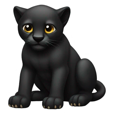 Animal pantera negra sticker