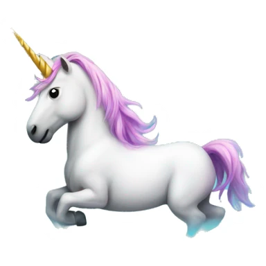 unicorn on the pool sticker