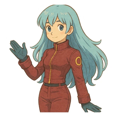 Kula Diamond from King of Fighters sticker