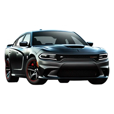 Dodge Charger hellcat sticker