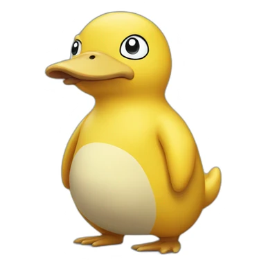 psyduck confused sticker