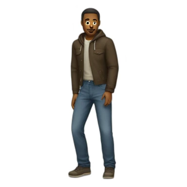 Man steals pants sticker