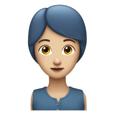 La lune sur le bras d'une femme  sticker