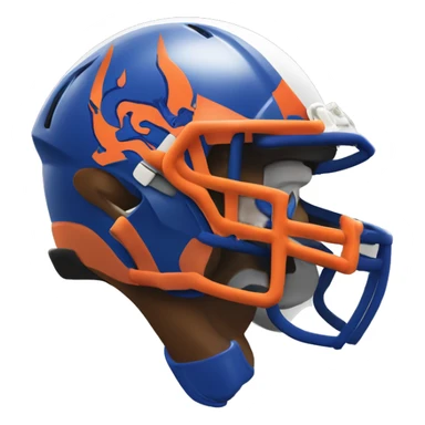 Boise state university bronco  sticker