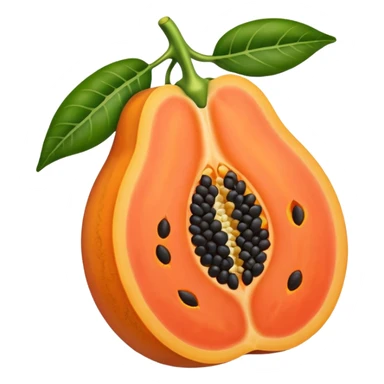Papaya sticker