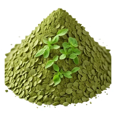 Origano disidratato polverizzato sticker