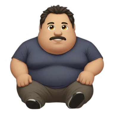 The Fat Otaku sticker