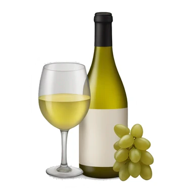 White wine  sticker