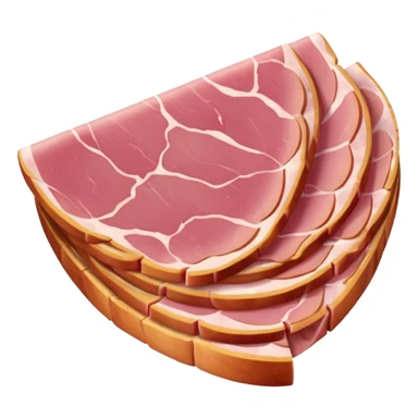 fette di prosciutto cotto sticker