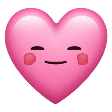 cute pink heart sticker
