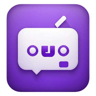 twitch.tv logo sticker