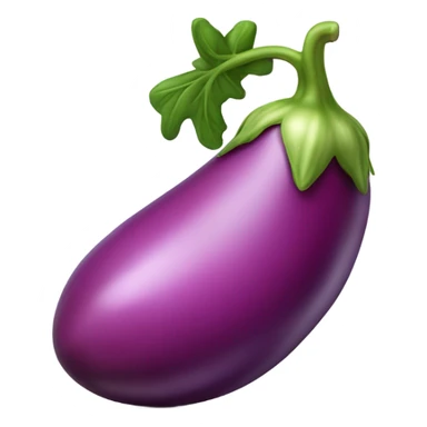 1 Pink eggplant  sticker