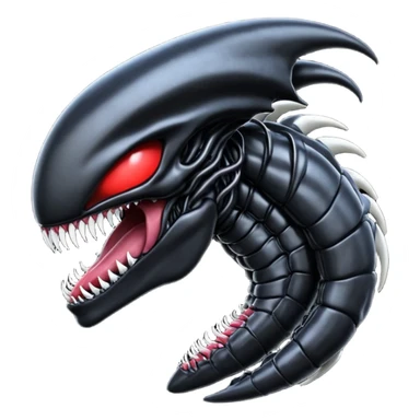 Venom-Xenomorph-Darkrai-Genesect-fusion  sticker