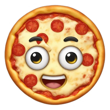 Pizza crem sticker