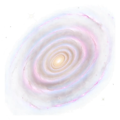  Cinematic Realistic Galaxy – A vast, sweeping view of a majestic spiral galaxy, with glowing arms of stars, dust, and gas stretching into infinity. Vibrant hues of pink, blue, and gold swirl together, capturing the grand scale and breathtaking beauty of the universe. sticker