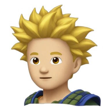 songokuu-goldhair sticker