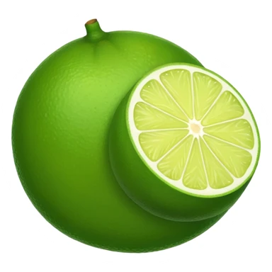 green lime sticker