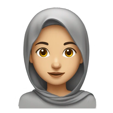 Iranian girl sticker