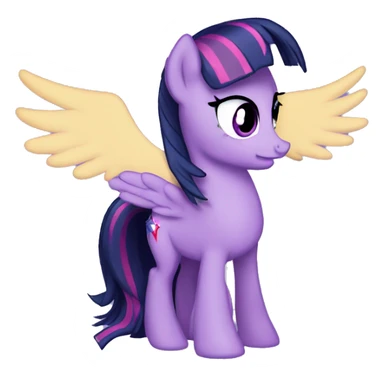 twilight sparkle from my little pony sticker