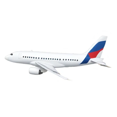 Airplane in Paris sticker