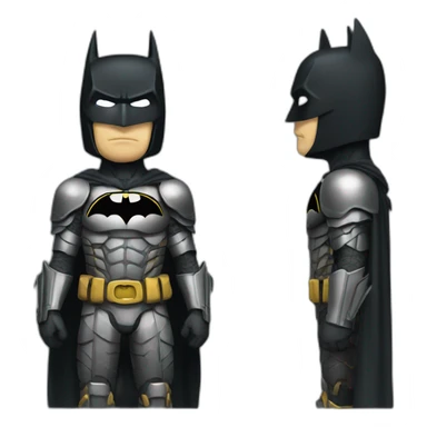 Batman armor sticker