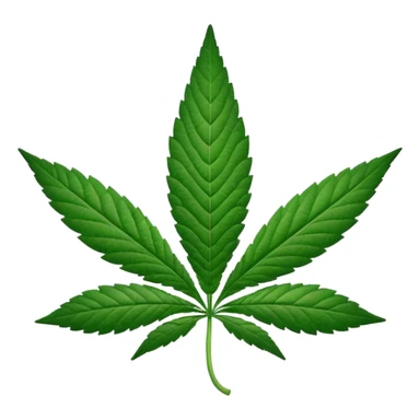 Marijuana leaf saying “smoke?” sticker